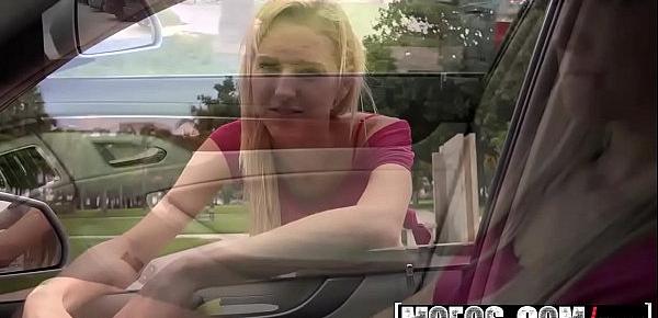  Mofos - Stranded Teens - (Mila Evans) - Blonde Bangs In the Back-Seat
